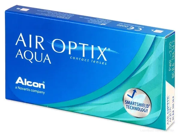Lentilles de contact Air Optix Aqua - Monthly - Pack of 6 عدسات Air Optix - Opticien-optométriste فاس