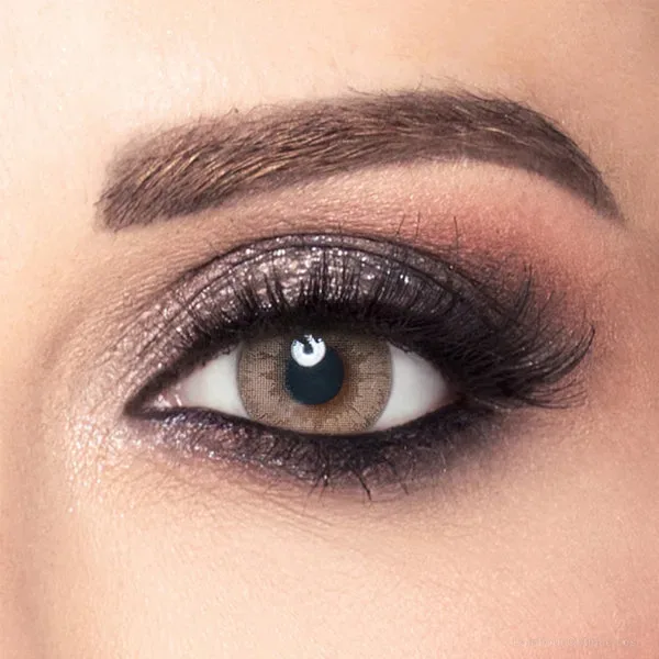 Lentilles de couleur Amara Brown Gold - Amara عدسات ملونة فاس Lamtioui