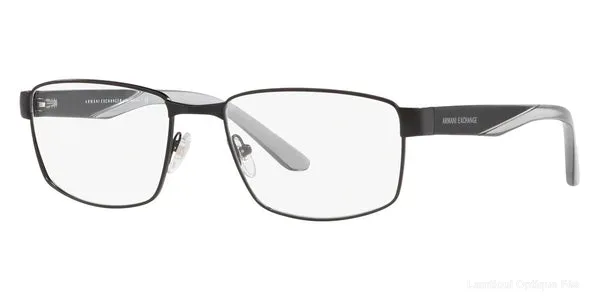 Lunettes de vue Armani Exchange AX1036 6063 55 - Matte Black - Lamtioui Optique Fès