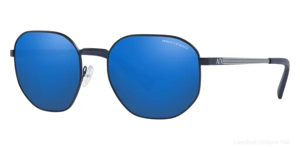 Lunettes de soleil Armani Exchange AX2036S 609955 56 - Matte Blue Default Title Fès Maroc