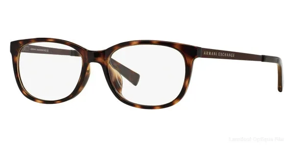 Lunettes de vue Armani Exchange AX3005 8037 52 - Shiny Havana نضارات طبية Armani Exchange - Opticien-optométriste فاس