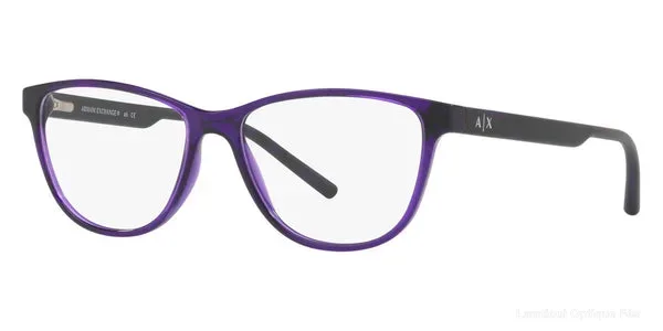 Lunettes de vue Armani Exchange AX3047 8236 53 - Shiny Violet Default Title Fès Maroc