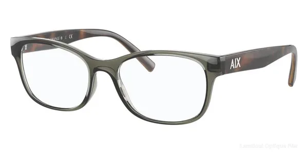 Lunettes de vue Armani Exchange AX3076F 8213 SHINY HAVANA - نظارات طبية Lamtioui Fès فاس المغرب