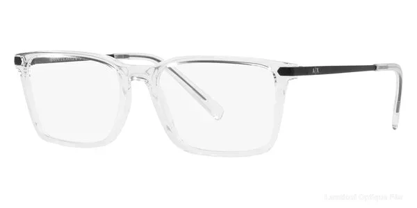 Lunettes de vue Armani Exchange AX3077 8333 54 - Crystal - نضارات طبية Armani Exchange Lamtioui Optique فاس