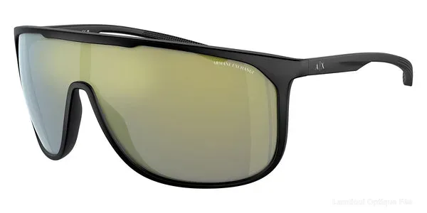 Lunettes de soleil Armani Exchange AX4137SU 2256502 135 - Matte Black - Armani Exchange نظارات شمسية فاس Lamtioui