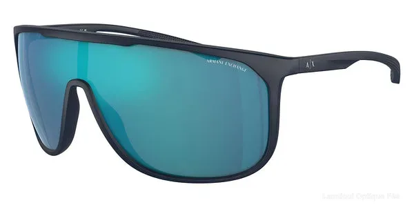 Lunettes de soleil Armani Exchange AX4137SU 818155 135 - Matte Blue - Lamtioui Optique Fès