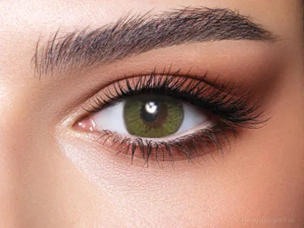 Lentilles de couleur Bella Lime Green - Bella عدسات ملونة فاس Lamtioui
