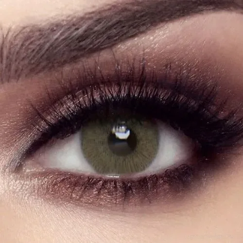 Lentilles de couleur Bella Matte Olive عدسات ملونة Bella - Opticien-optométriste فاس