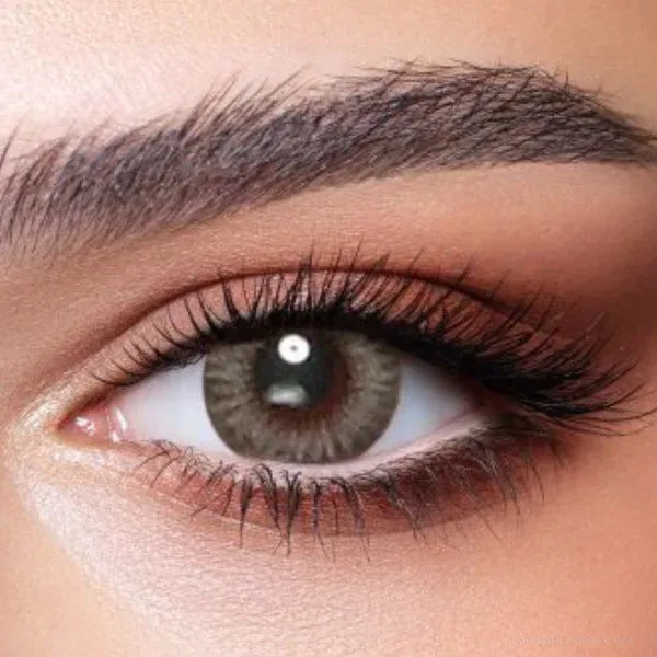 Lentilles de couleur Bella Platinum Gray -0.5 Fès Maroc