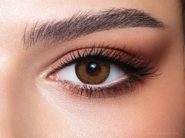 Lentilles de couleur Bella Radiant Brown - Lamtioui Optique Fès