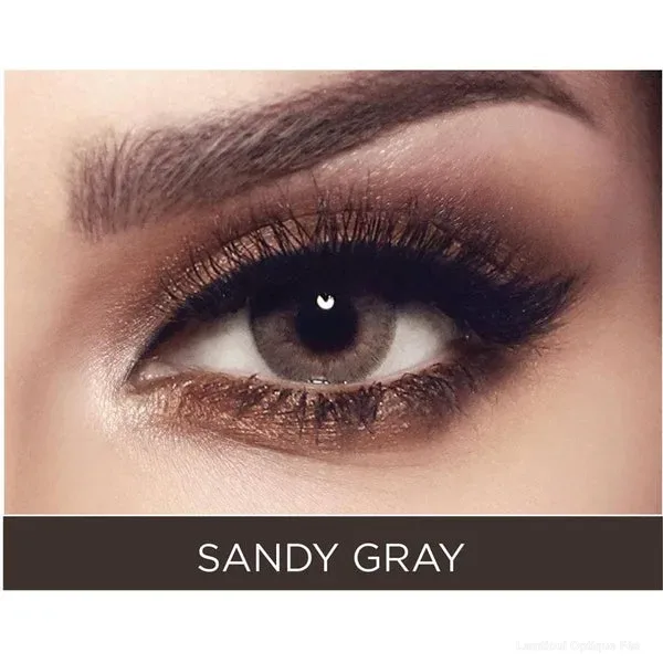 Lentilles de couleur Bella Sandy Gray عدسات ملونة Bella - Opticien-optométriste فاس