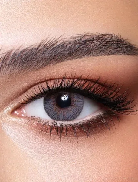 Lentilles de couleur Bella Silky Gray 0 Fès Maroc