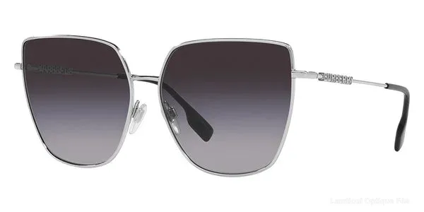 Lunettes de soleil Burberry ALEXIS - BE3143 10058G 61 - Silver authentique Burberry - Lunettes de soleil Fès Lamtioui Optique