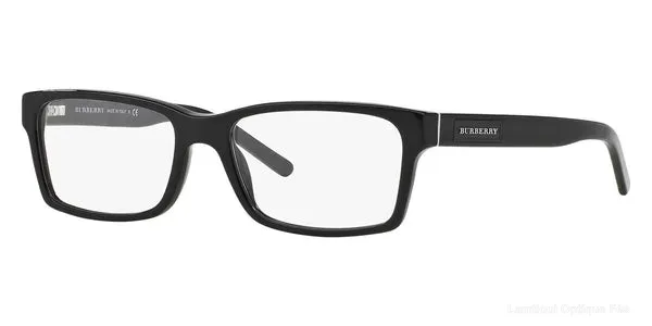 Lunettes de vue Burberry BE2108 3001 54 - Black authentique Burberry - Lunettes de vue Fès Lamtioui Optique