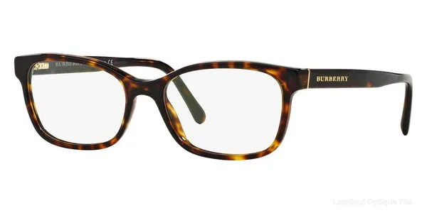 Lunettes de vue Burberry BE2201 3002 52 - Dark Havana نضارات طبية Burberry - Opticien-optométriste فاس