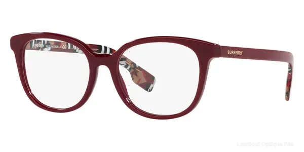 Lunettes de vue Burberry BE2291 3742 53 - BORDEAUX - Lamtioui Optique Fès