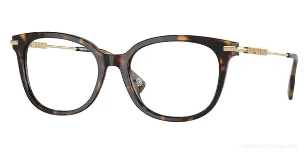Lunettes de vue Burberry BE2391 3002 53 - DARK HAVANA/LIGHT GOLD - نظارات طبية Lamtioui Fès فاس المغرب