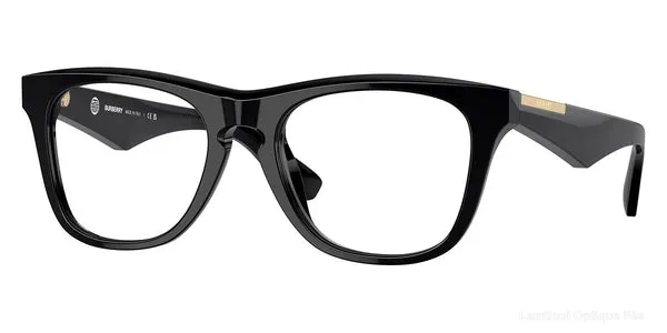 Lunettes de vue Burberry BE2409 3001 53 - BLACK Lunettes de vue - Opticien-optométriste Lamtioui Fès Maroc