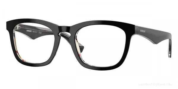 Lunettes de vue Burberry BE2417 4121 53 - Top Black on Vintage Check - Burberry نظارات طبية فاس Lamtioui