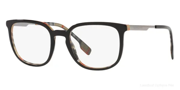 Lunettes de vue Burberry COMPTON - BE2307F 3838 52 - Top Black on Vintage Check - Burberry نظارات طبية فاس Lamtioui