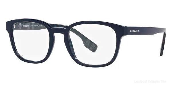 Lunettes de vue Burberry EDISON - BE2344 4076 53 - Blue and Top Blue on Navy Check - Lamtioui Optique Fès