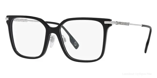 Lunettes de vue Burberry ELIZABETH - BE2376 3001 52 - Black and Silver - Burberry نظارات طبية فاس Lamtioui