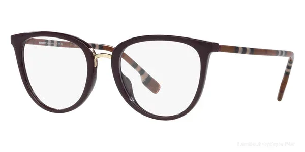 Lunettes de vue Burberry KATIE - BE2366U 4031 51 - Bordeaux - Burberry نظارات طبية فاس Lamtioui