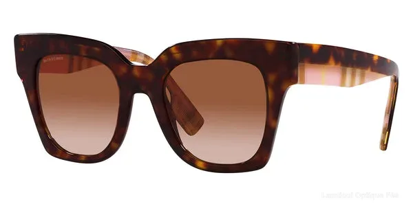 Lunettes de soleil Burberry KITTY - BE4364 407513 49 - DARK HAVANA Lunettes de soleil - Opticien-optométriste Lamtioui Fès Maroc