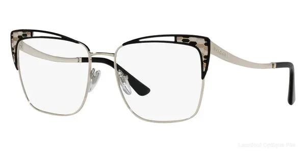 Lunettes de vue Bvlgari BV2230 2018 54 - Pale Gold/Black authentique Bvlgari - Lunettes de vue Fès Lamtioui Optique
