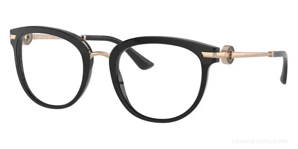 Lunettes de vue Bvlgari BV4195B 501 53 - Black authentique Bvlgari - Lunettes de vue Fès Lamtioui Optique