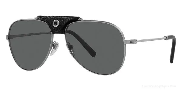 Lunettes de soleil Bvlgari BV5061Q 400/B1 60 - Matte Silver - نظارات شمسية Lamtioui Fès فاس المغرب