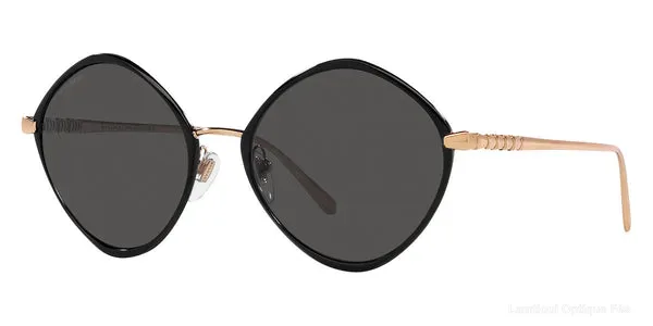 Lunettes de soleil Bvlgari BV6186K 202387 56 - Pink Gold Plated/Black - نضاضر شمس Bvlgari Lamtioui Optique فاس