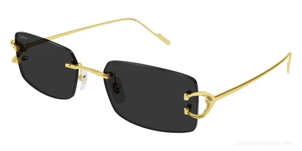 Lunettes de soleil Cartier CT0605S 001 57 - Gold Signature C de Cartier - نظارات شمسية Lamtioui Fès فاس المغرب