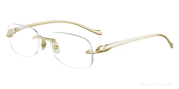 Lunettes de vue Cartier CT0058O 2 52 authentique Cartier - Lunettes de vue Fès Lamtioui Optique