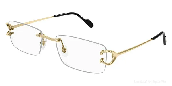 Équivalent Lunettes de vue Cartier CT0344O 1 53 - نظارات طبية فاس Lamtioui