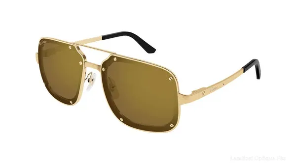 Lunettes de soleil Cartier CT0194S 006 58 Lunettes de soleil - Opticien-optométriste Lamtioui Fès Maroc