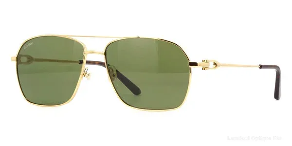 Lunettes de soleil Cartier CT0306S 002 59 authentique Cartier - Lunettes de soleil Fès Lamtioui Optique