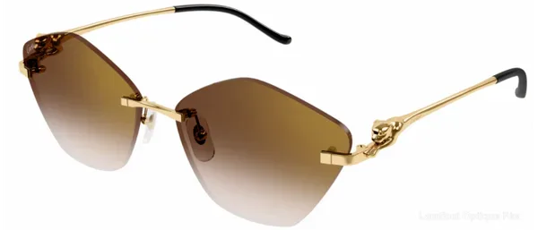Lunettes de soleil Cartier CT0429S 002 61 - Cartier نظارات شمسية فاس Lamtioui