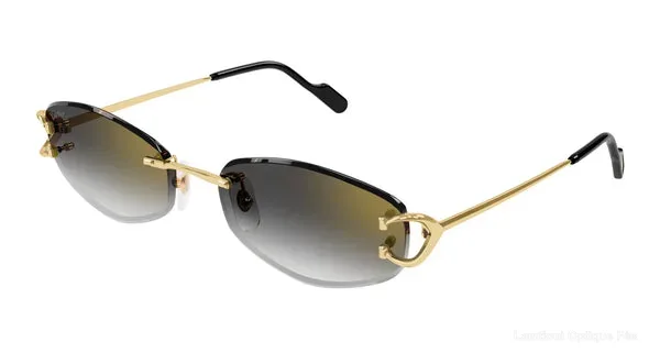 Lunettes de soleil Cartier CT0467S 001 57 - Lamtioui Optique Fès