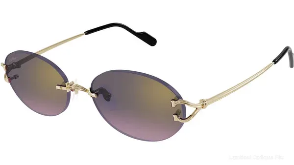 Lunettes de soleil Cartier CT0551S 004 55 - Lamtioui Optique Fès