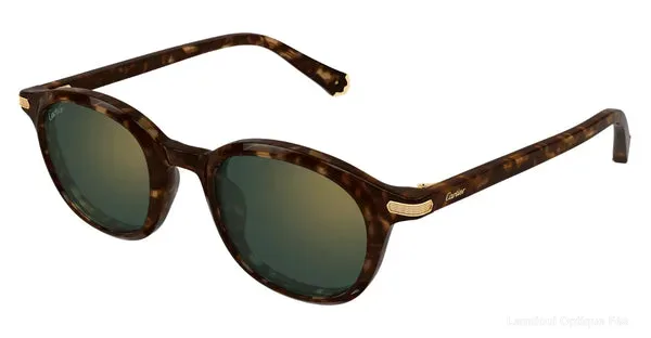 Lunettes de soleil Cartier CT0584S 002 49 - Lamtioui Optique Fès