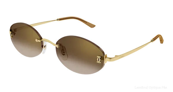 Alternative Lunettes de soleil Cartier CT0592S 002 55 Cartier - Fès Maroc