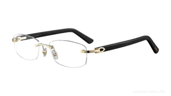 Lunettes de vue Cartier CT0048O 003 53 CANAZEI BLACK Lunettes de vue - Opticien-optométriste Lamtioui Fès Maroc