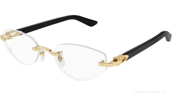 Lunettes de vue Cartier CT0609O 001 55 - Lamtioui Optique Fès