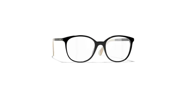 Lunettes de vue Chanel CH 3432 Black authentique Chanel - Lunettes de vue Fès Lamtioui Optique