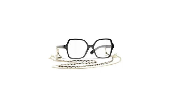 Lunettes de vue Chanel CH 3492 Black - نظارات طبية Lamtioui Fès فاس المغرب