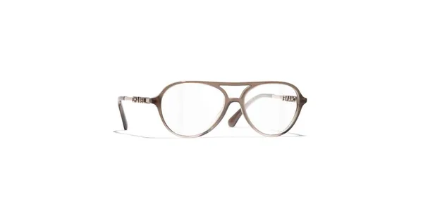 Lunettes de vue Chanel CH 3504 Gradient Brown authentique Chanel - Lunettes de vue Fès Lamtioui Optique