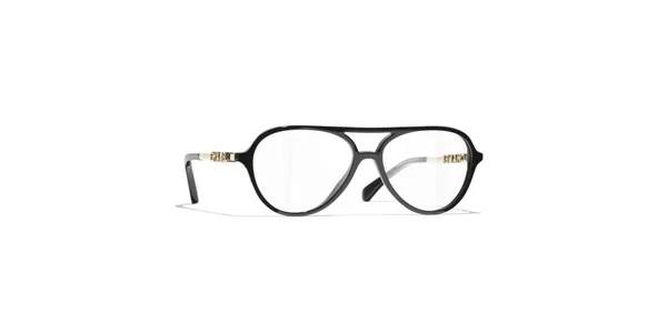 Lunettes de vue Chanel CH 3504 Black - نضارات طبية Chanel Lamtioui Optique فاس