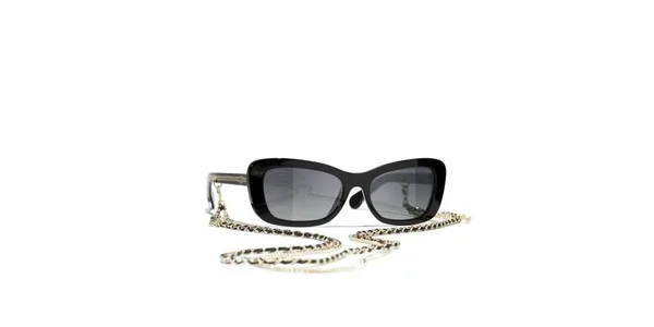 Lunettes de soleil Chanel CH 5553 Black - نضاضر شمس Chanel Lamtioui Optique فاس