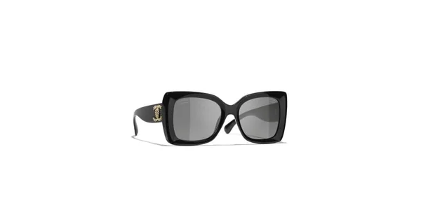 Similaire Lunettes de soleil Chanel CH 5555 Black - Lamtioui Optique Fès